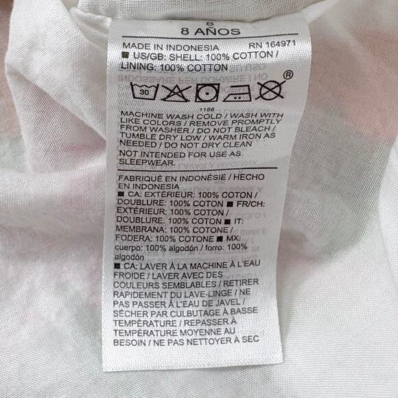 Janie and Jack Tropical Flamingo Ruffle Sundress Girls Size 8 Resort Vacation - Picture 10 of 13